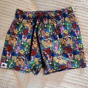 George Kids Colorful Character Print Shorts